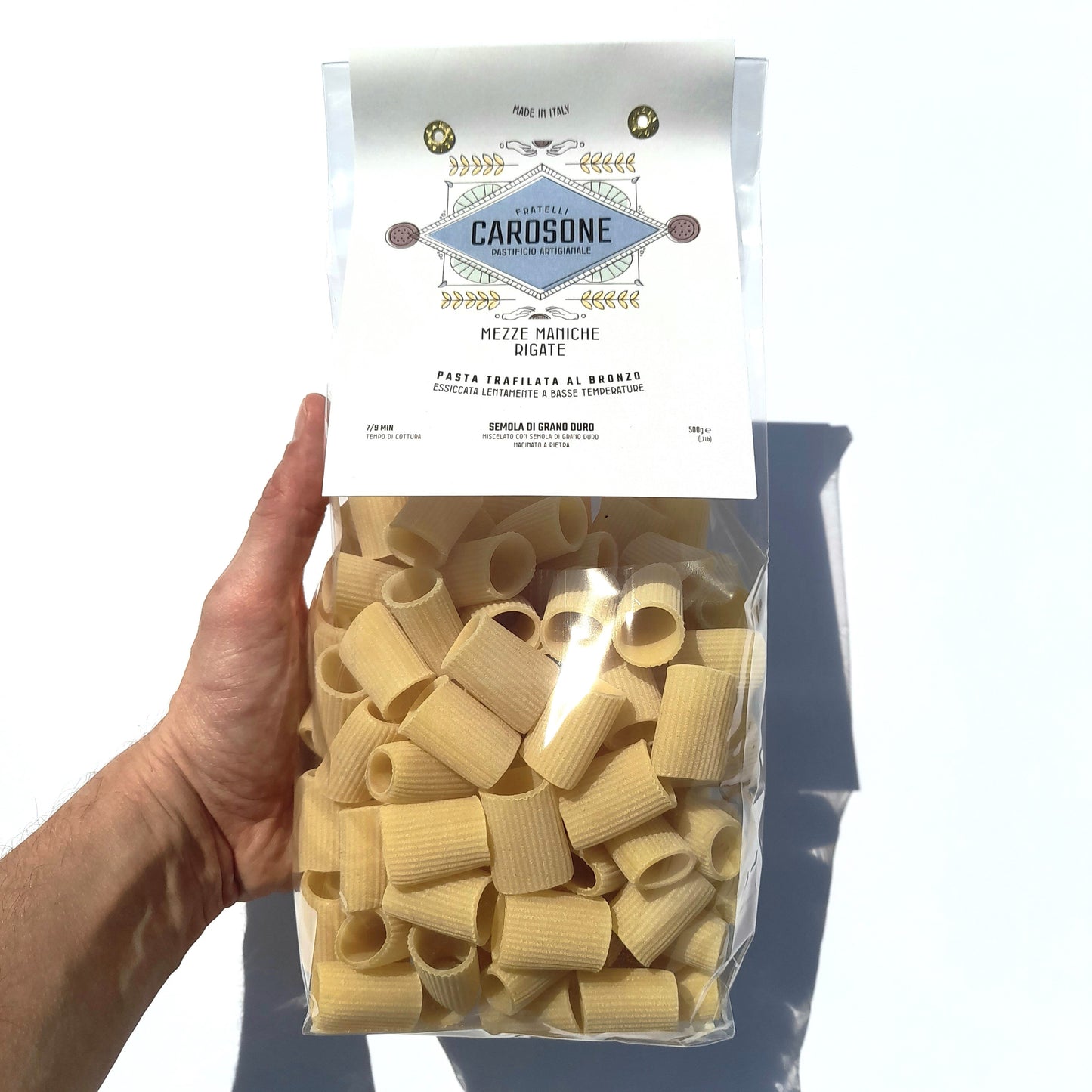 Mezze maniche rigate 500g